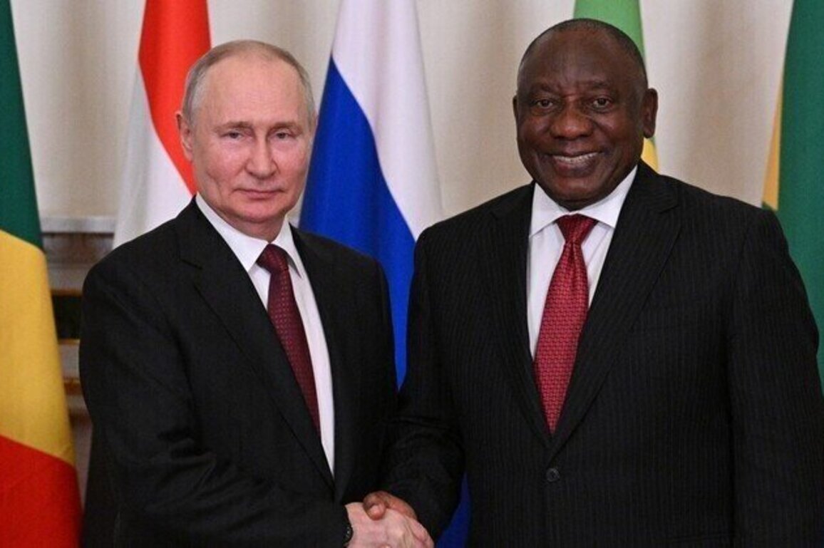South Africa supports Russias peace efforts  president