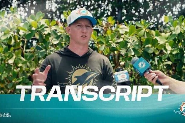 Transcript: OC Bobby Slowik Press Conference - May 12