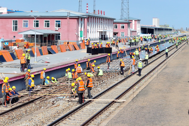 #CHINA-HEILONGJIANG-JIAMUSI-TONGJIANG RAILWAY-CONSTRUCTION (CN)