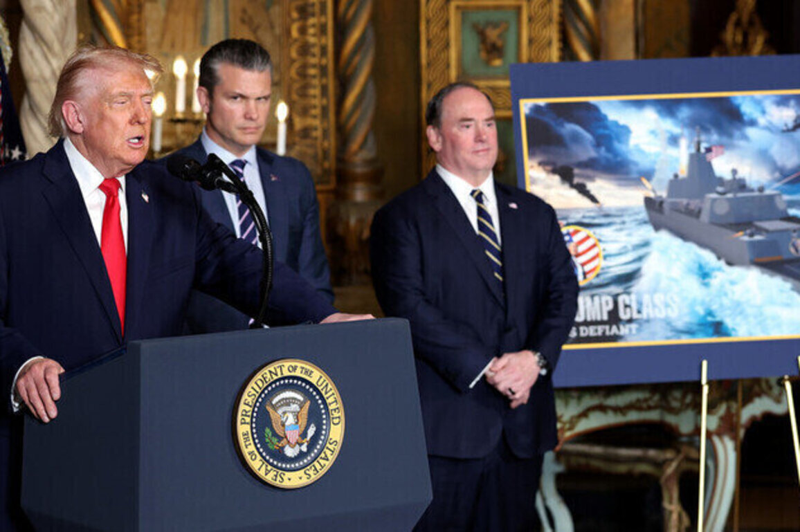 Trump fired navy secretary after Golden Fleet failure  NYT