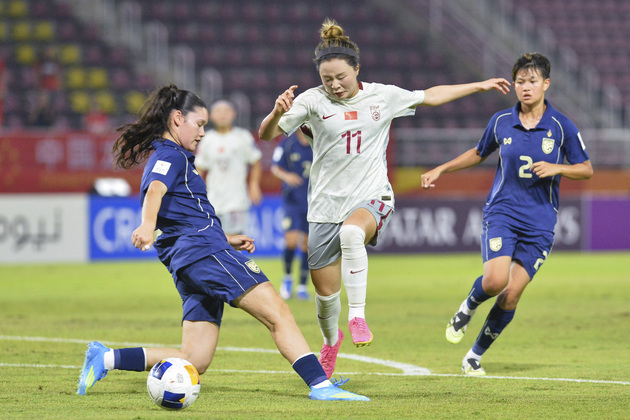 (SP)THAILAND-PATHUM THANI-FOOTBALL-AFC U20 WOMEN'S ASIAN CUP-CHINA VS THAILAND