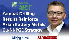 Yambat Drilling Results Reinforce Asian Battery Metals' Cu-Ni-PGE Strategy