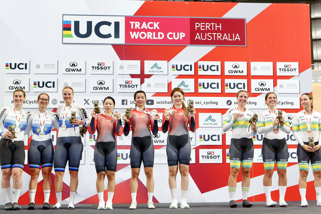 (SP)AUSTRALIA-PERTH-CYCLING TRACK-UCI WORLD CUP