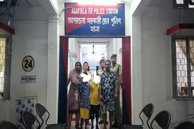 Four illegal Bangladeshi nationals detained at Agartala railway station