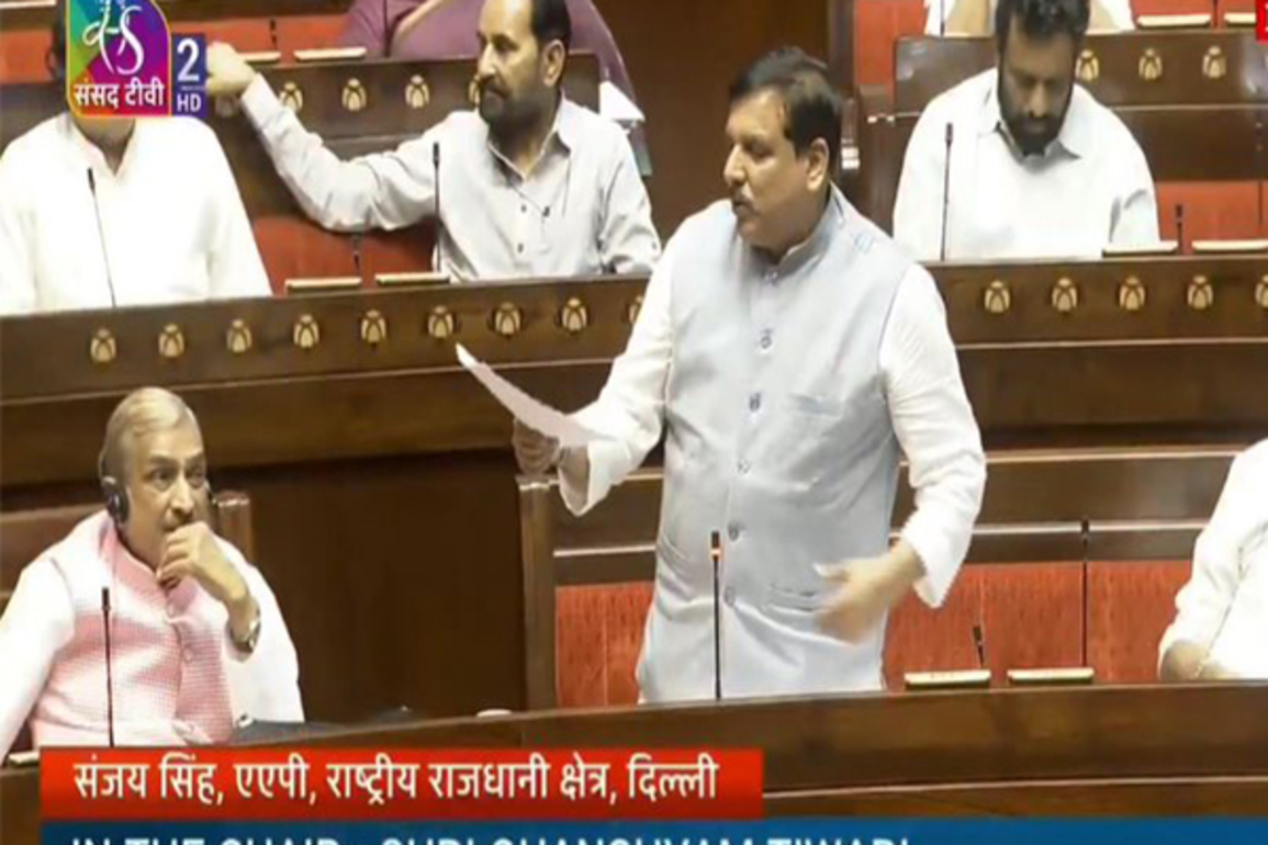 "By accepting American mediation, PM Modi has betrayed country's sentiments": AAP Sanjay Singh