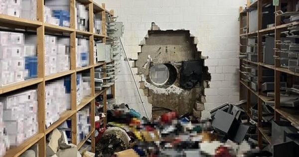 German bank vault broken into, property worth millions of euros looted