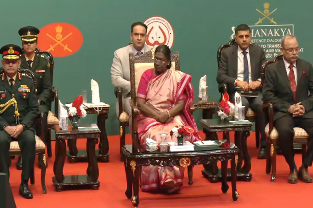 President Murmu commends Indian Army for its role in strengthening national security at Chanakya Defence Dialogue 2025