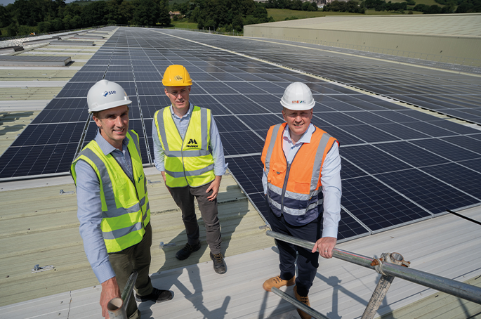 Ireland's largest rooftop solar installation gets underway at Mannok