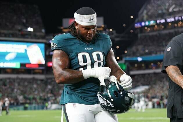 Eagles' Jalen Carter on spitting incident: 'It was a mistake'