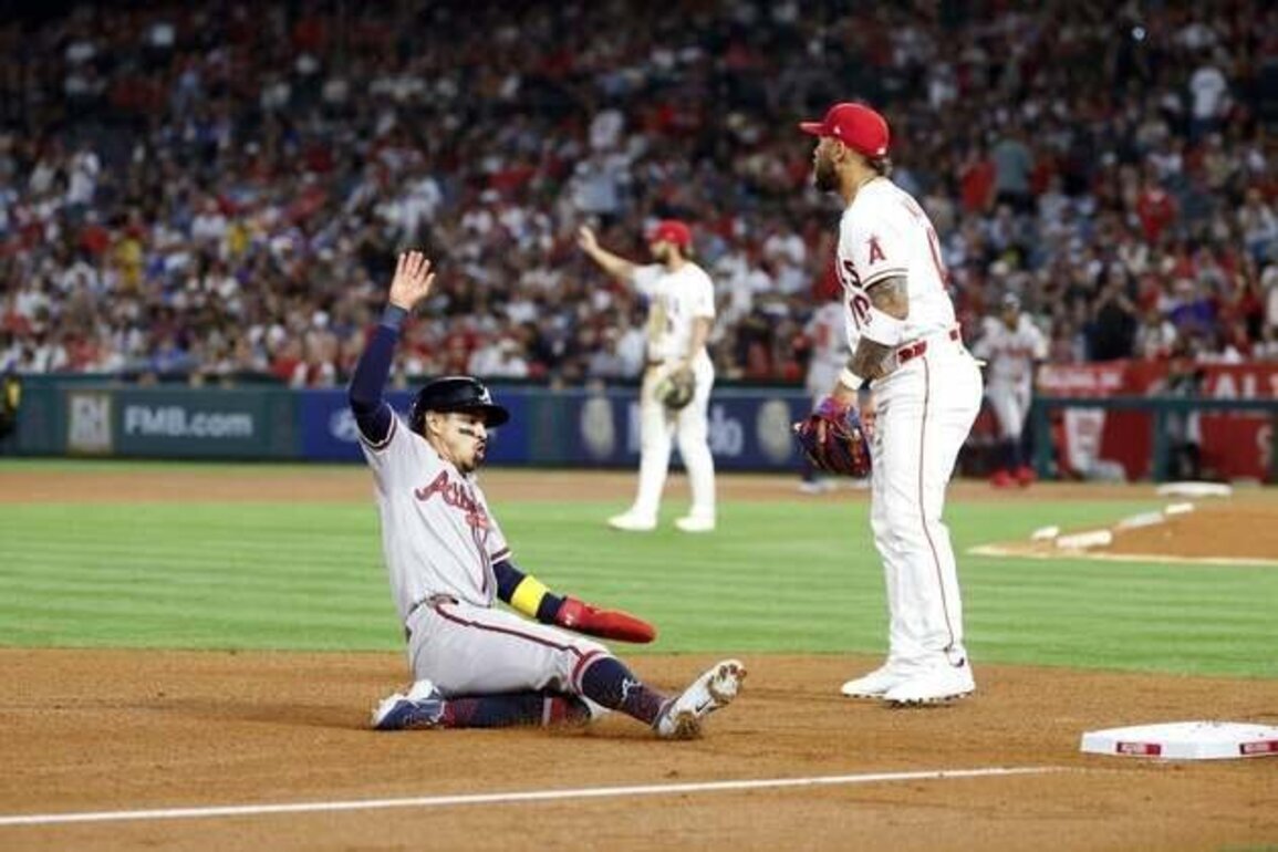 After benches-clearing fight, Braves emerge with win over Angels