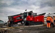 A fully electric-driven Max Streicher HDD45-E HDD rig is being used to create the bores for the SuedOstLink energy transition project in Germany Credit: Max Streicher