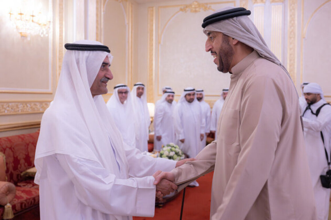 Hamad Al Sharqi receives Ramadan well-wishers in Fujairah
