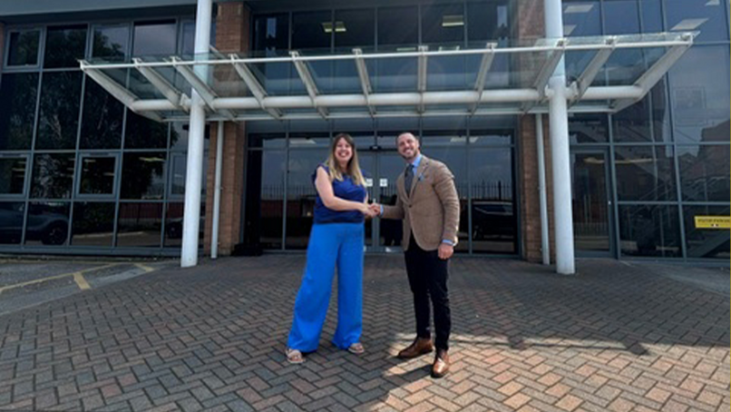 Rachel Constable and Tommy Coyle