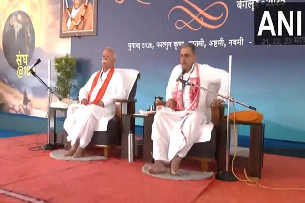 RSS chief Mohan Bhagwat inaugurates three-day Akhil Bharatiya Pratinidhi Sabha meeting in Bengaluru