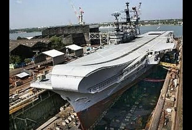 India's Navy to lease private shipyard to house aircraft carrier