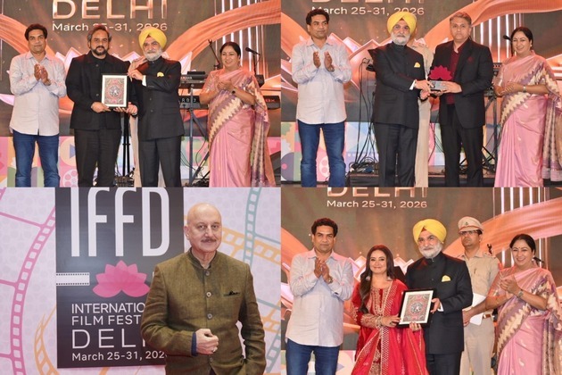 IFFD 2026: Mohit Suri, Anupam Kher, Bhumi Pednekar more stars bag awards at Night Of Honours