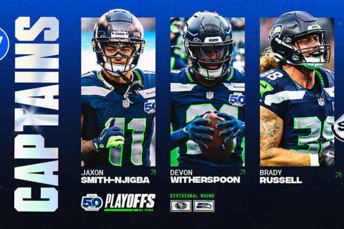 Seahawks Announce Divisional Round Captains vs. The 49ers
