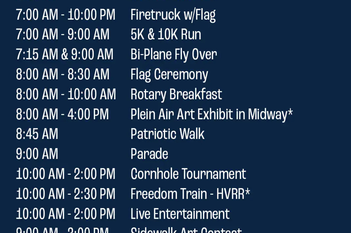 Red, White, and Blue Festival to return to Heber Valley with new parade - Park Record