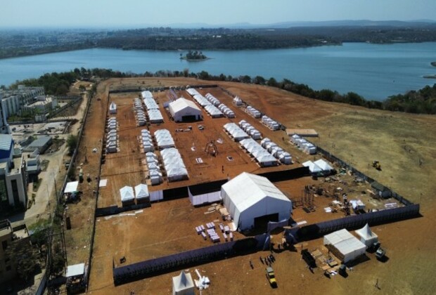 MP CM Mohan Yadav inaugurates tent city for guests participating in GIS 2025 in Bhopal