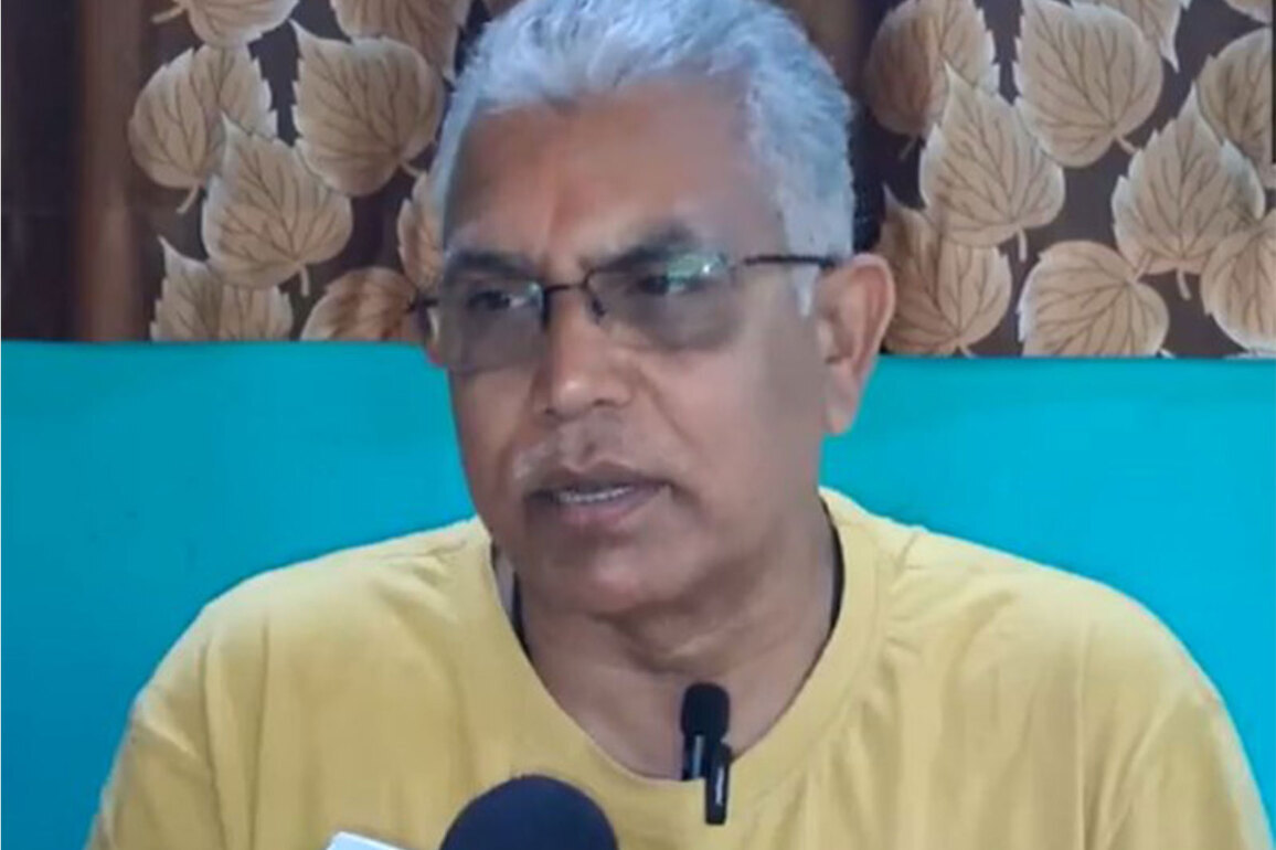 "Jungle raj is going to go away": BJP leader Dilip Ghosh slams Mamata Banerjee folloe EC report request