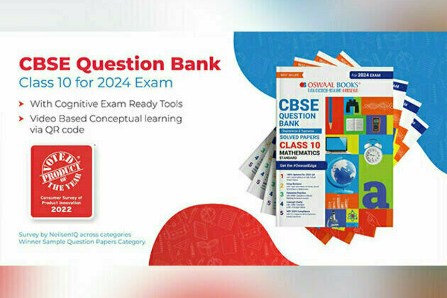 CBSE Question Bank Class 10 2023-2024 launched!! Give a head start to your academics