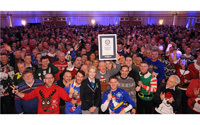 Jewson breaks Christmas jumper world record 
