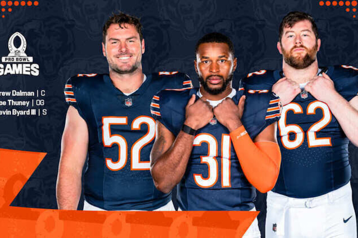 Three Bears players earn Pro Bowl honors