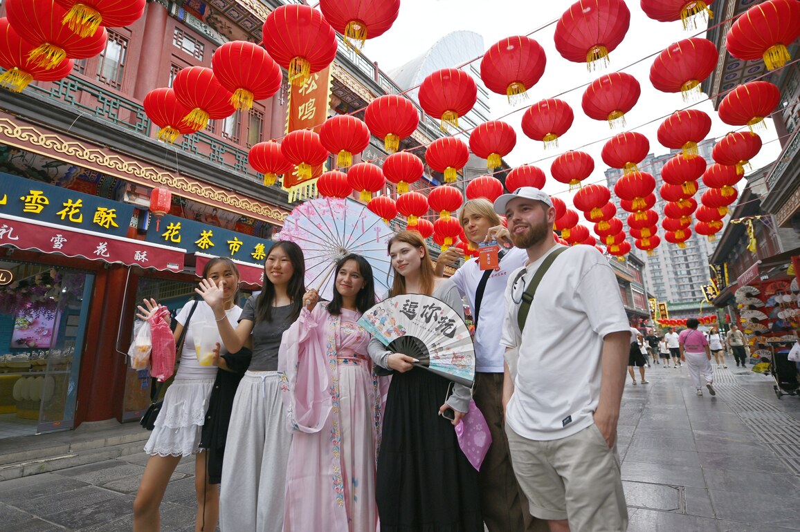 (Int'l Exchange) CHINA-TIANJIN-SCO-STUDENTS-CULTURAL EXCHANGE (CN)