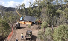 Drilling at Briggs. Credit: Alma.