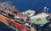 The Northern Endeavour moored between the Laminaria and Corallina oil fields.