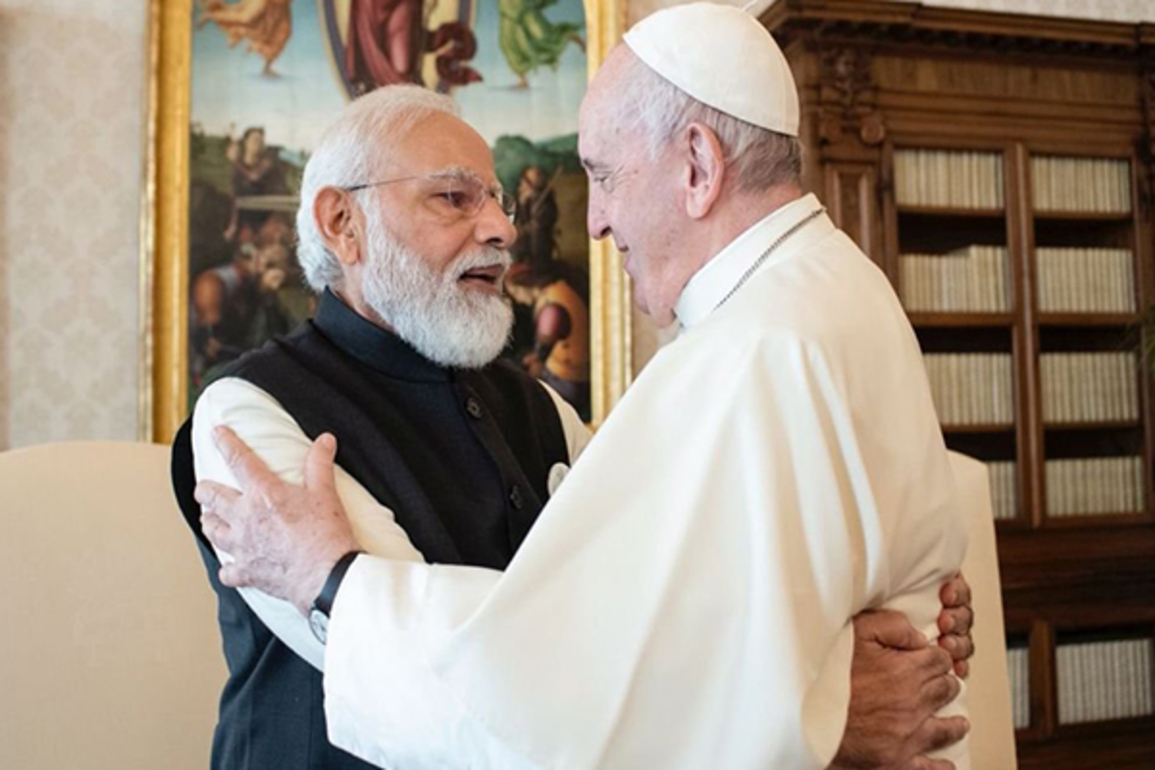 "His affection for people of India will always be cherished: PM Modi condoles Pope Francis' Pope