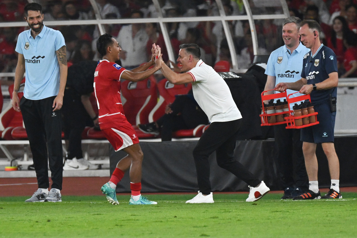 (SP)INDONESIA-JAKARTA-FOOTBALL-FIFA SERIES-INDONESIA VS ST. KITTS AND NEVIS