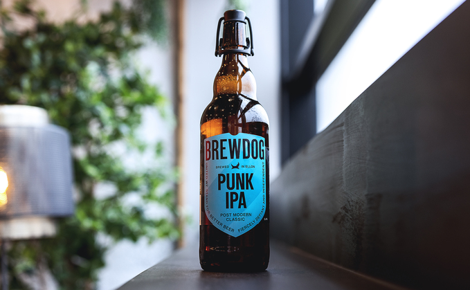 BrewDog's Punk IPA is one of over 80 products trialled in returnable packaging across Tesco stores | Credit:BrewDog 