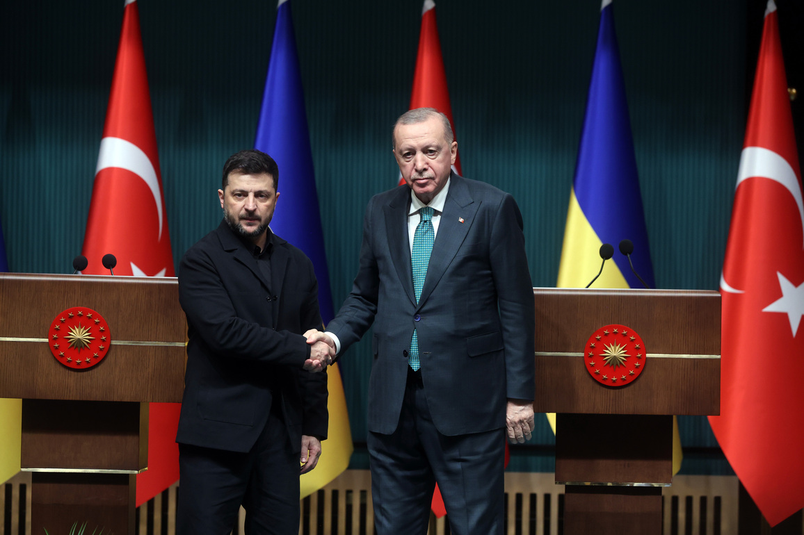 TRKIYE-ANKARA-UKRAINIAN PRESIDENT-VISIT