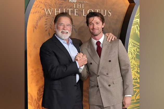 Arnold Schwarzenegger praises son Patrick