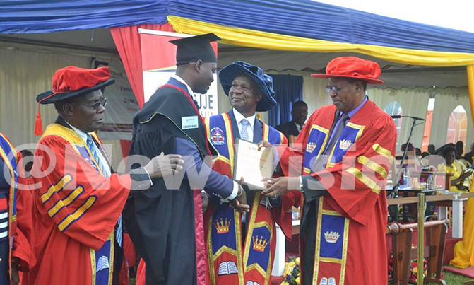 Ndejje University graduates advised on work ethics Ndejje University graduates advised on work ethics