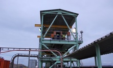 One of four transfer towers that Weba Chute Systems supplied to a copper mine in the DRC