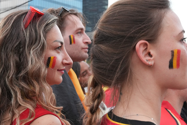 (SP)BELGIUM-BRUSSELS-FOOTBALL-FIFA WORLD CUP-FANS