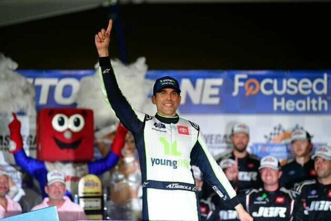 Aric Almirola outduels Connor Zilisch in Xfinity Playoff race at Las Vegas