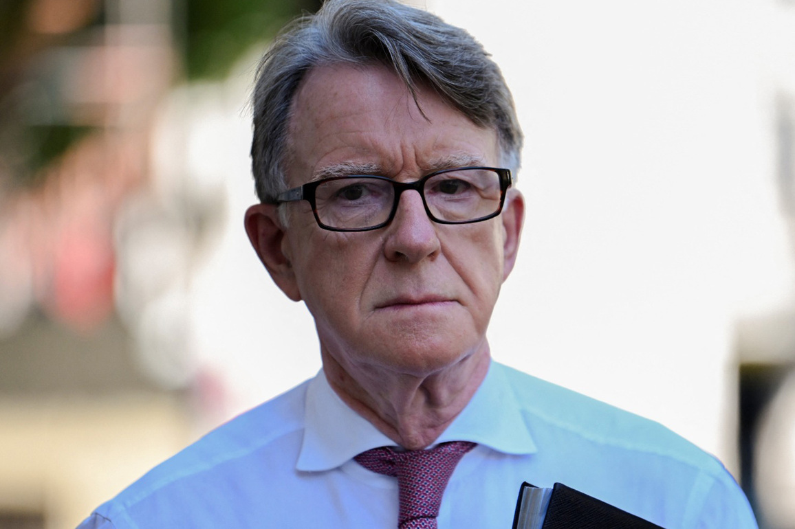 Former UK envoy to US Mandelson arrested amid Epstein probe