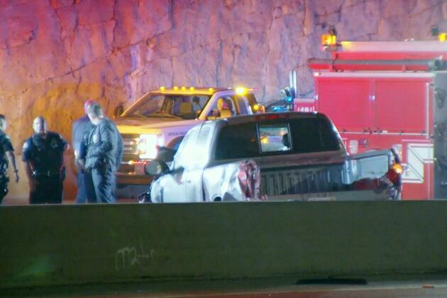 LAPD sergeant killed in 405 Freeway crash while helping motorists