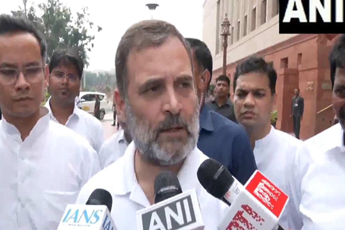 "Opposition members, including LoP are not allowed to speak...": Rahul Gandhi after LS adjournments