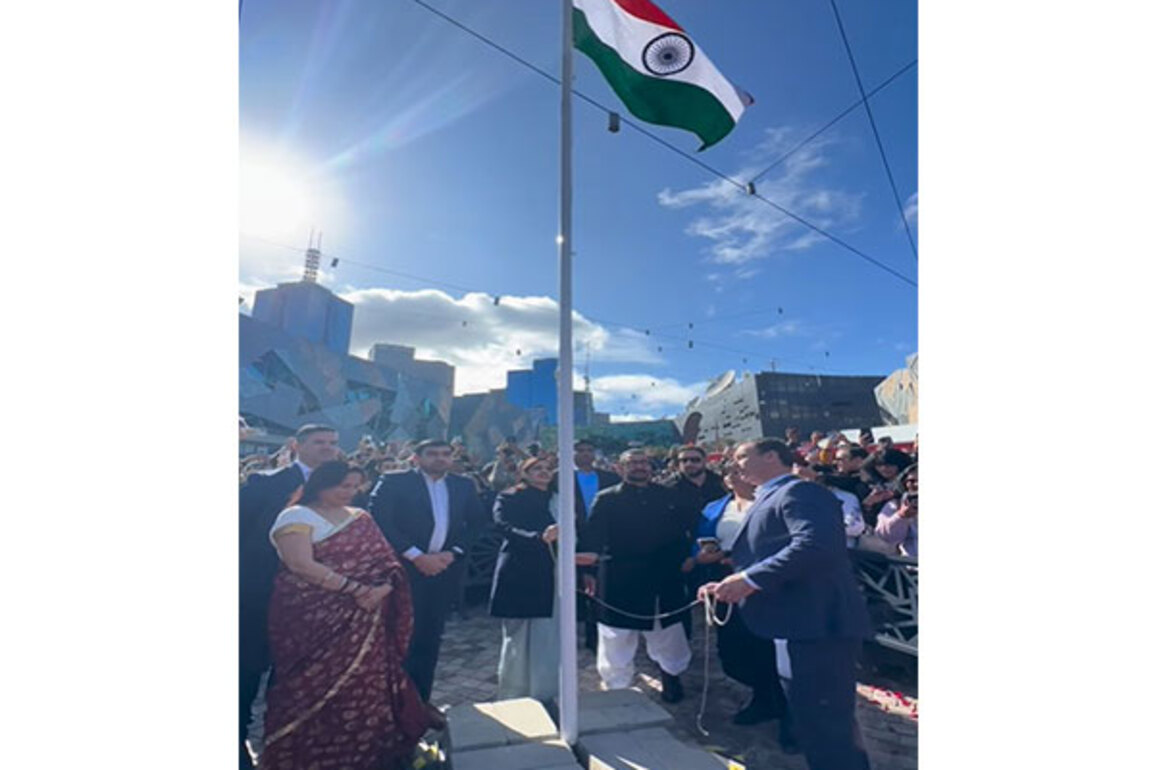 IFFM 2025: Aamir Khan hoists national flag at Fed Square as part of Independence Day celebrations, Philip Green shares video