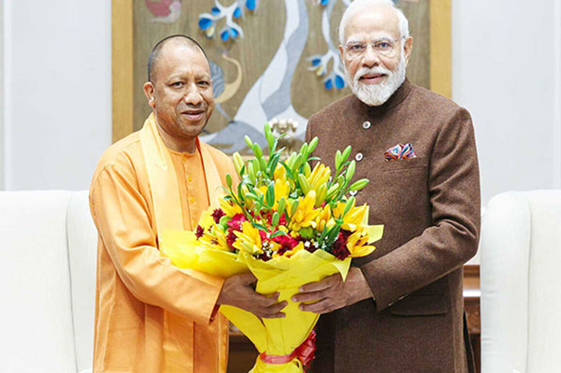 PM Modi extend birthday greetings to UP CM Yogi Adityanath, prays for "long and healthy life"