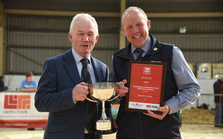 Pembrokeshire dairy farmer awarded Outstanding Service award at Welsh Dairy Show