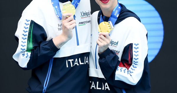 (SP)FRANCE-PARIS-ARTISTIC SWIMMING-MIXED DUET FREE-FINAL