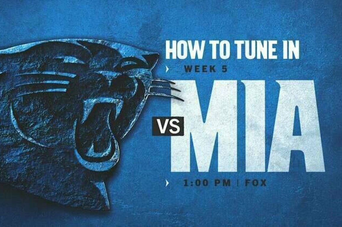 How to watch, listen and follow: Carolina vs. Miami in Week 5