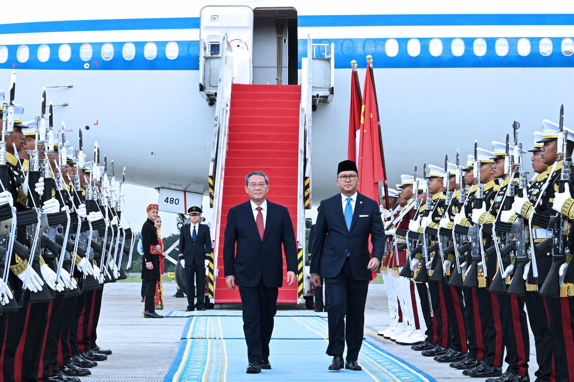 INDONESIA-JAKARTA-CHINA-LI QIANG-VISIT-ARRIVAL