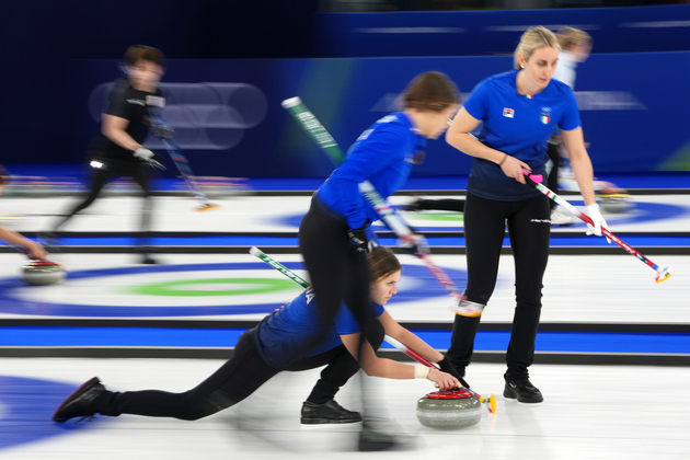 (MICO2026)ITALY-CORTINA D'AMPEZZO-OLYMPIC WINTER GAMES-CURLING-WOMEN-ROUND ROBIN-ITA VS SUI