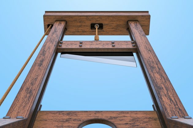 Why the guillotine may be less cruel than execution by slow poisoning